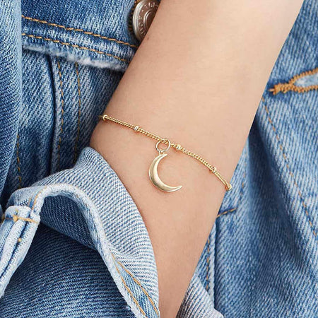Moon Bracelet Gold